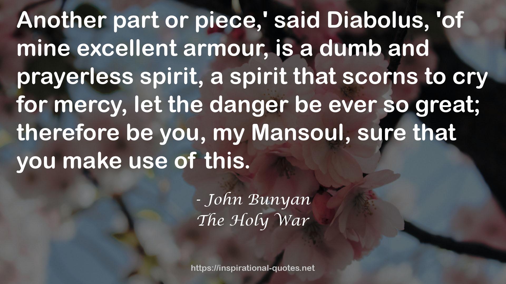 The Holy War QUOTES