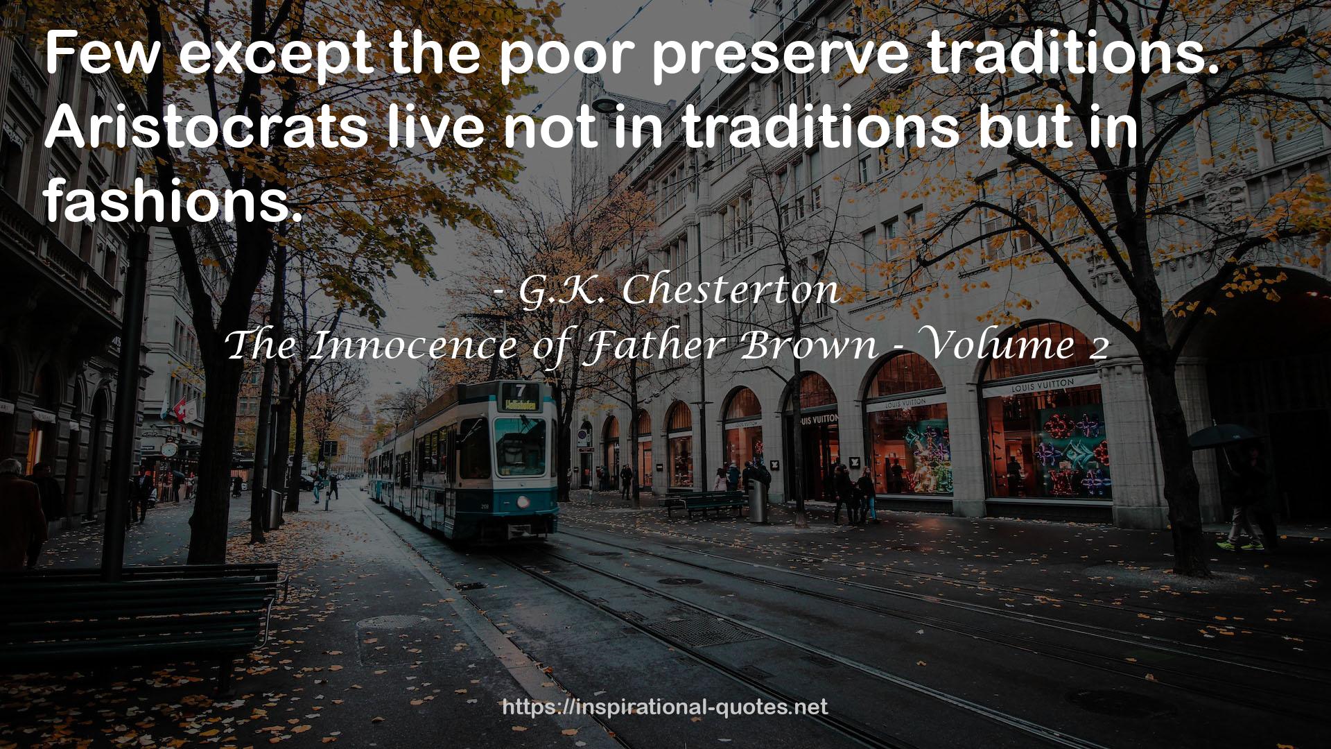 The Innocence of Father Brown - Volume 2 QUOTES