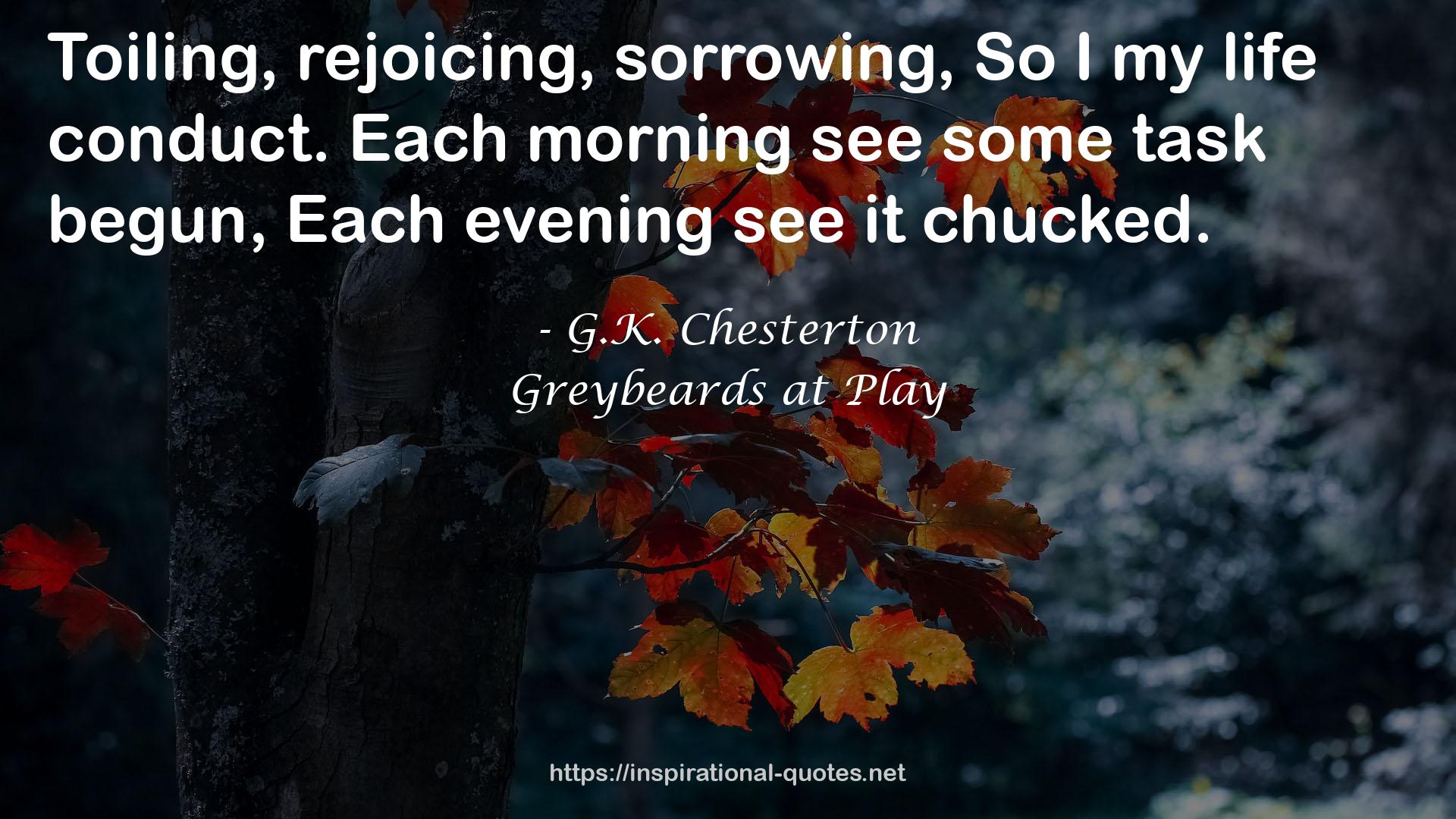 Greybeards at Play QUOTES