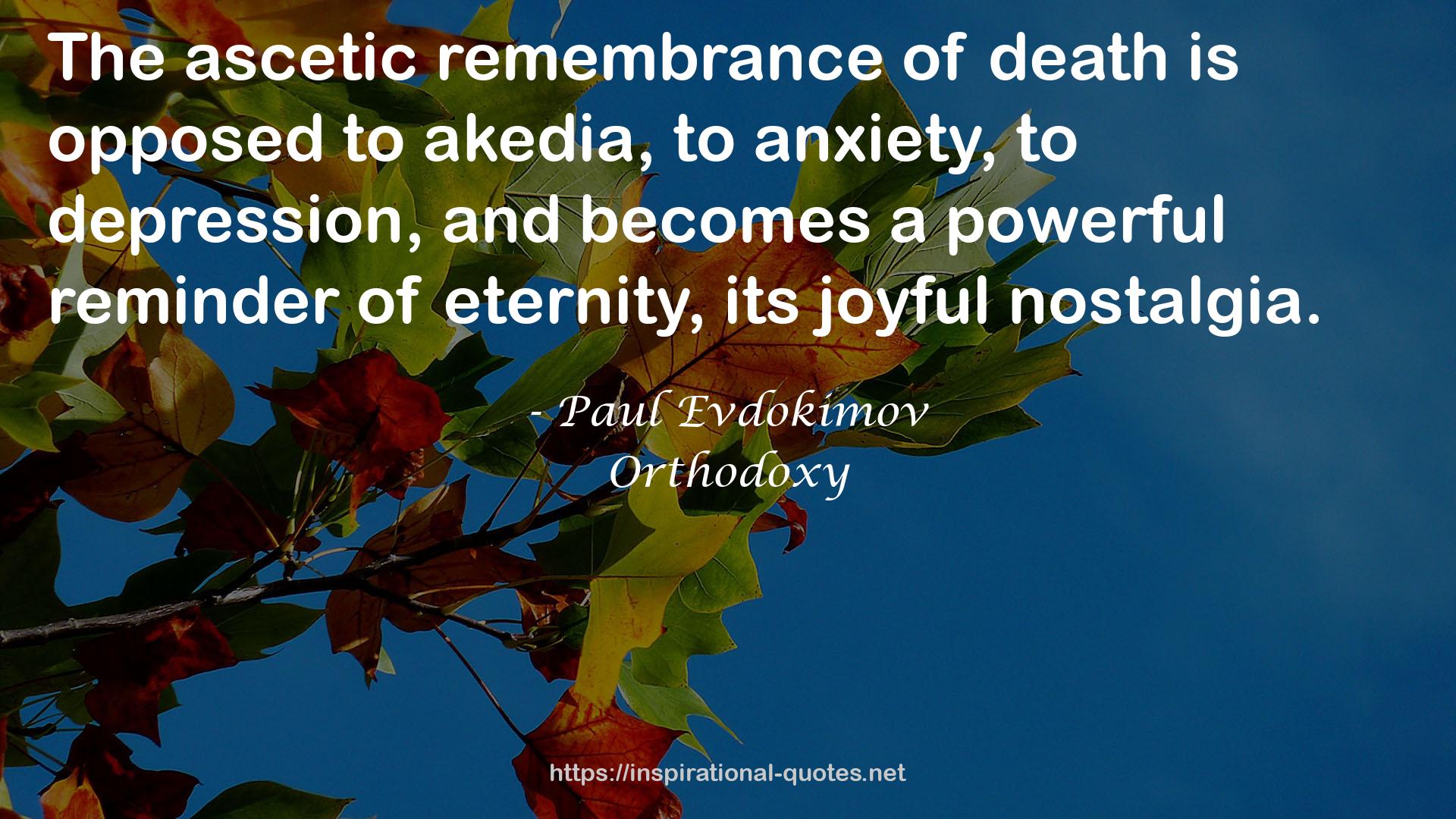 Paul Evdokimov QUOTES