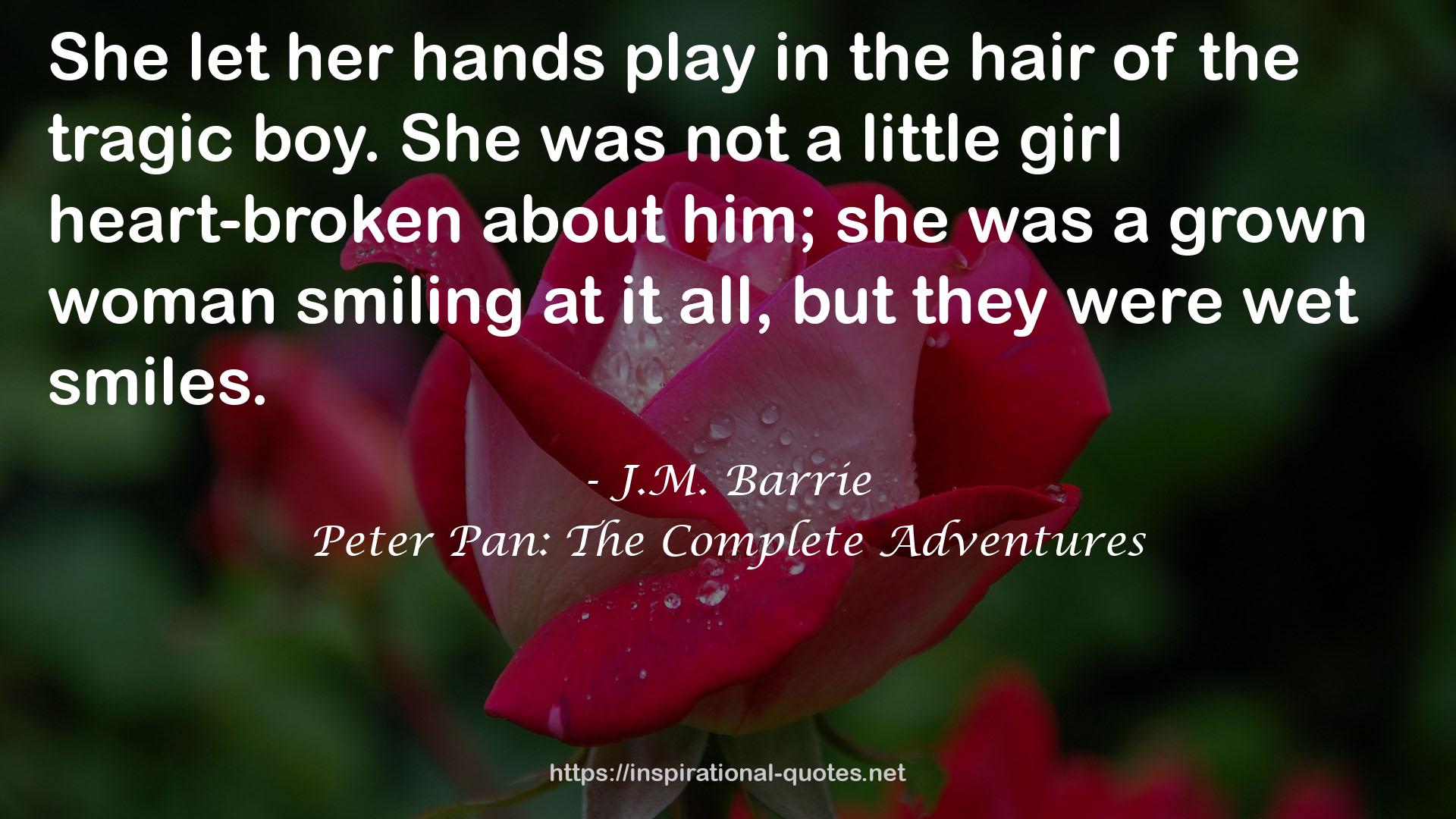 Peter Pan: The Complete Adventures QUOTES