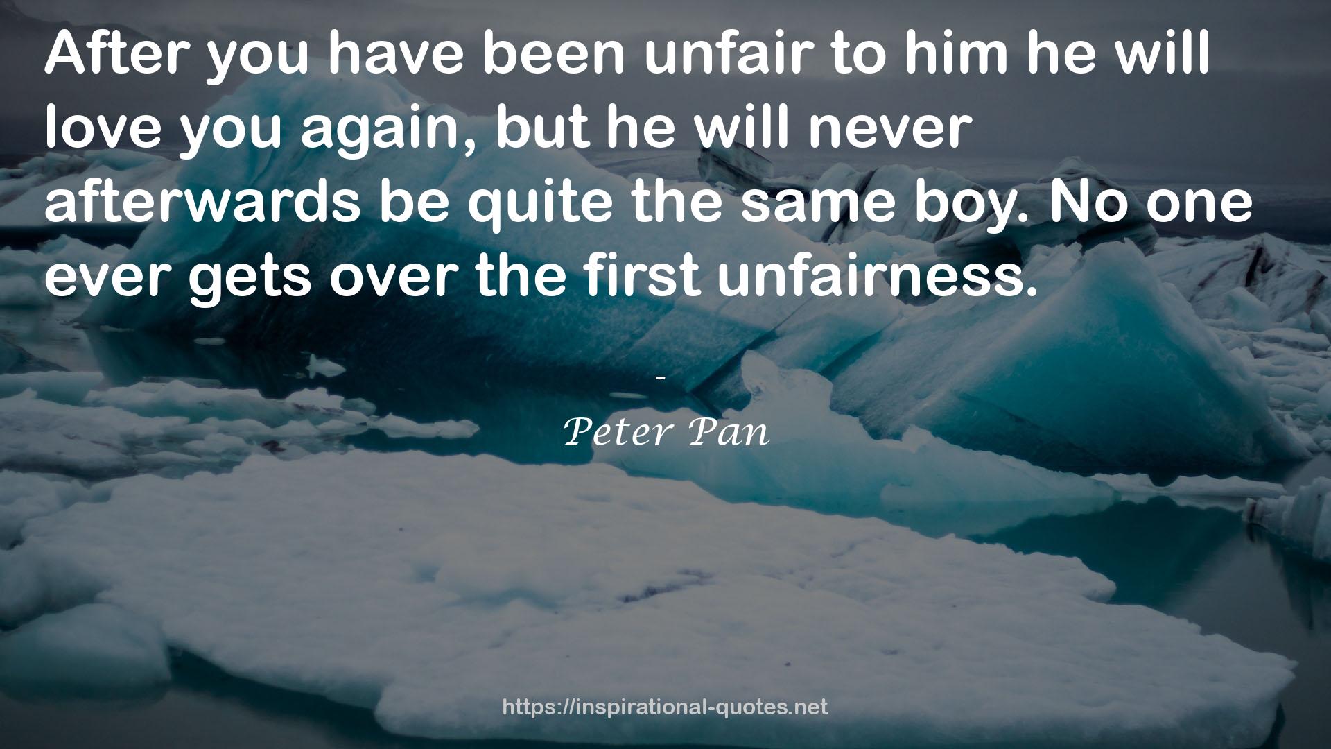 Peter Pan QUOTES