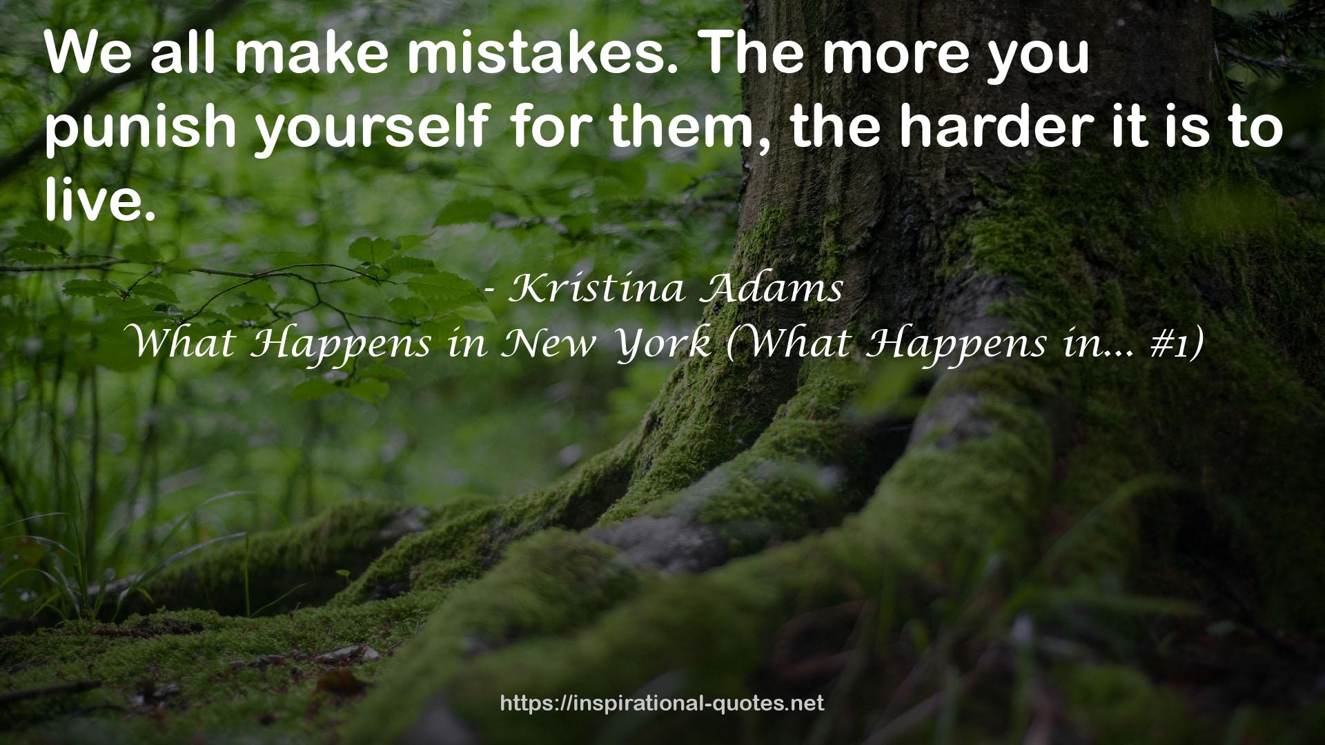 Kristina Adams QUOTES