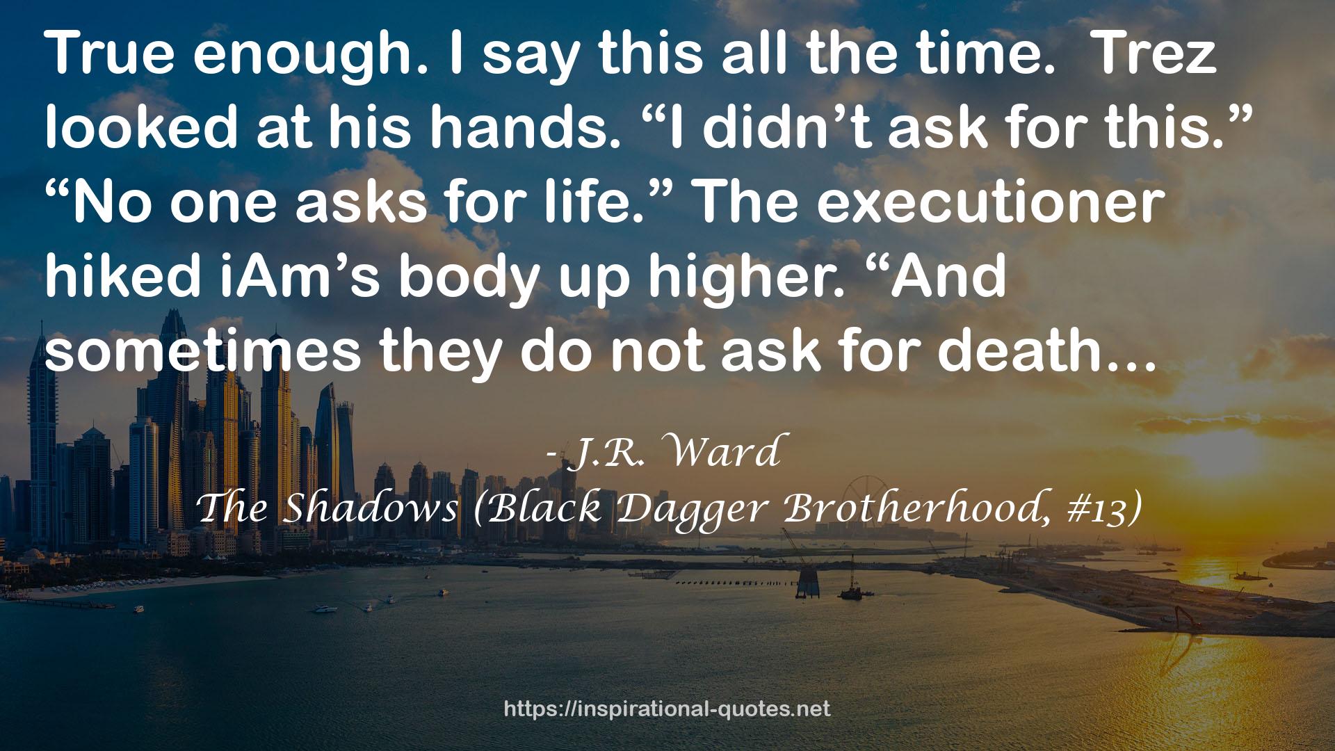 The Shadows (Black Dagger Brotherhood, #13) QUOTES