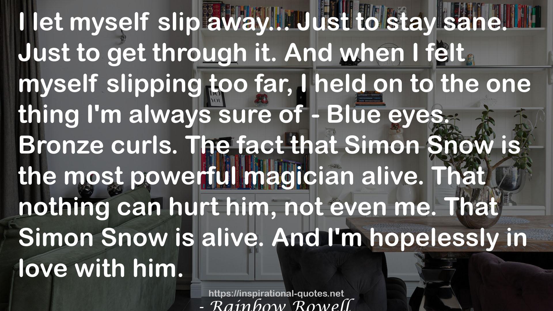 Simon Snow  QUOTES