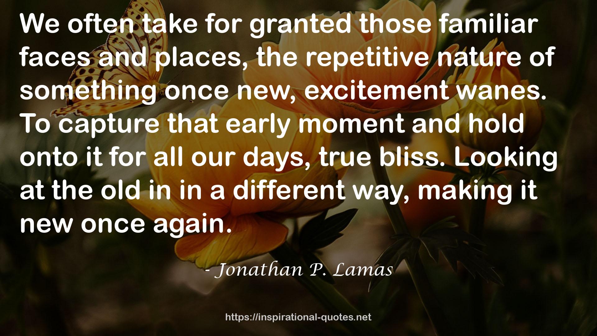 Jonathan P. Lamas QUOTES
