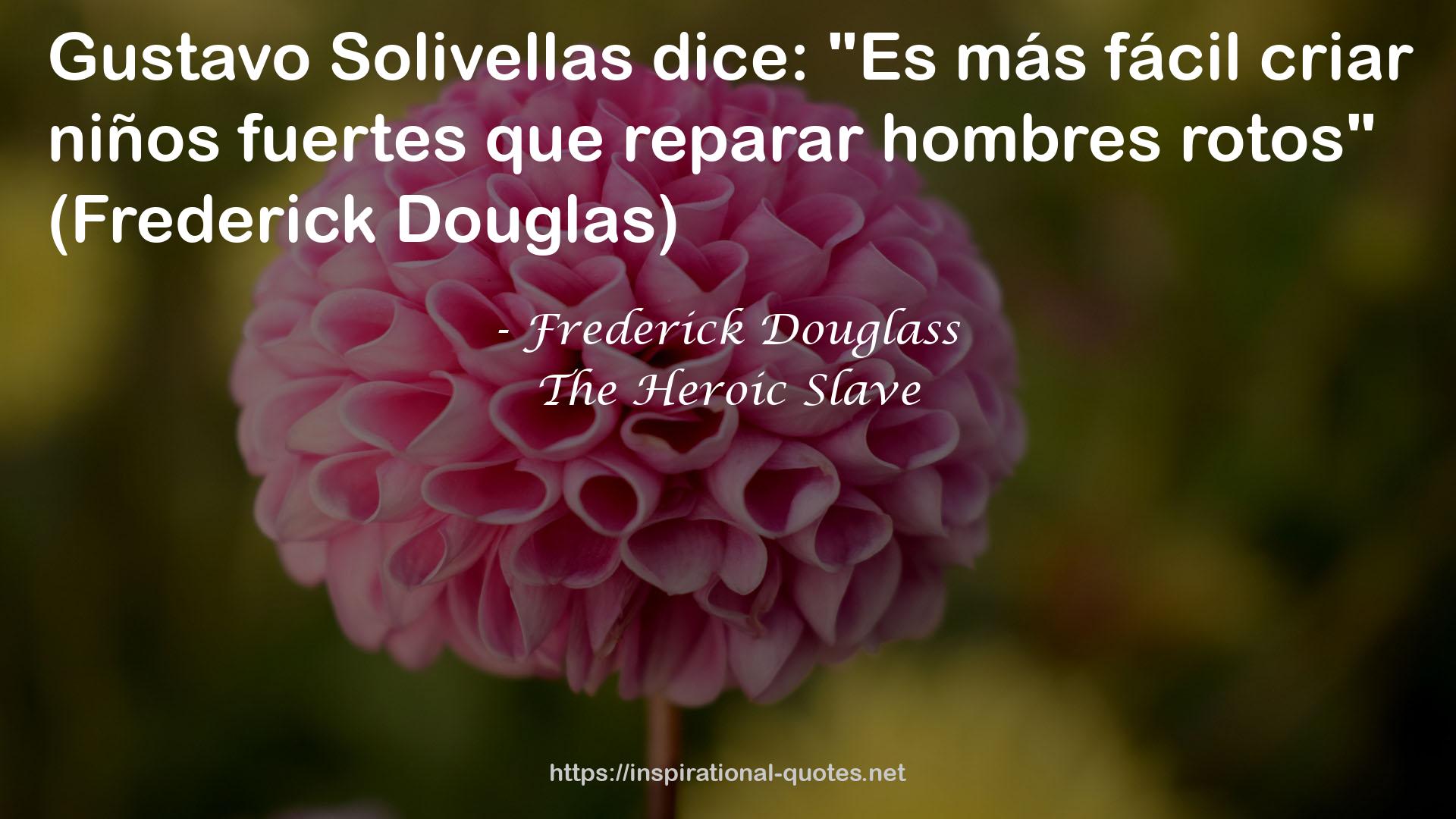 The Heroic Slave QUOTES