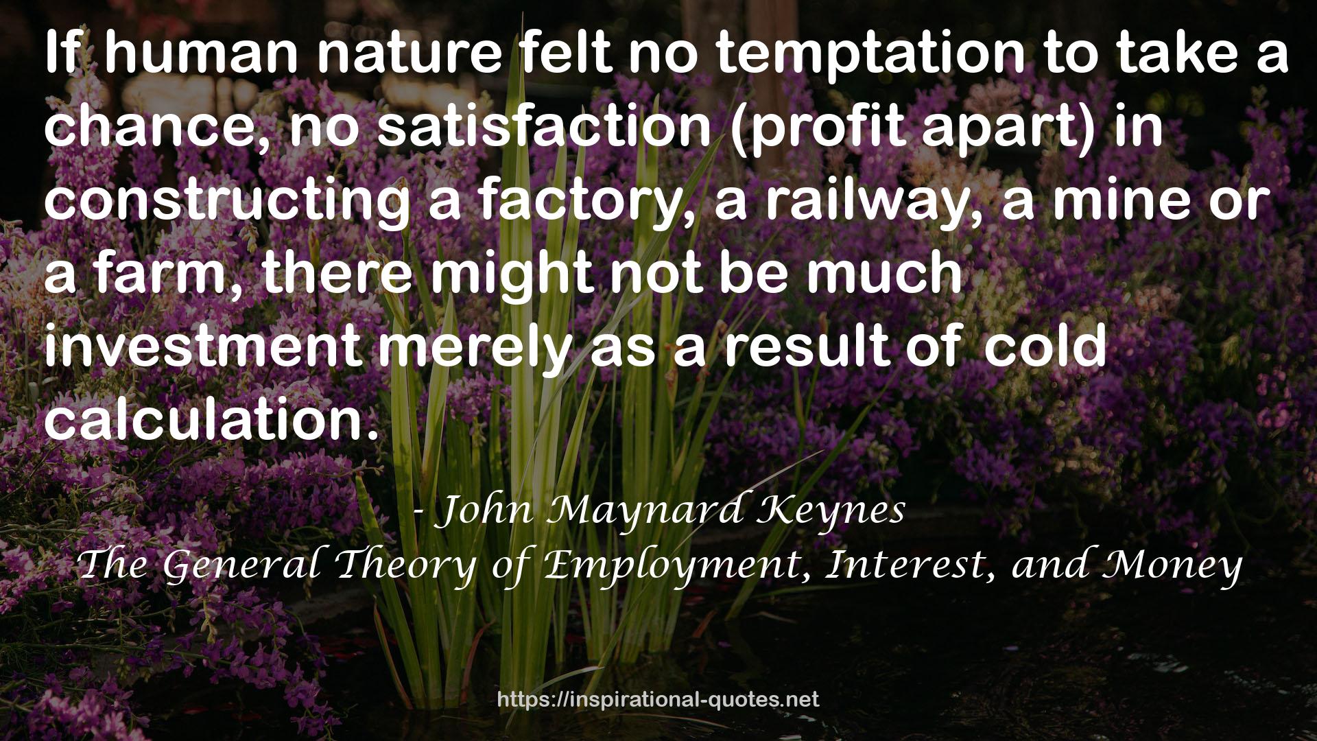 John Maynard Keynes QUOTES