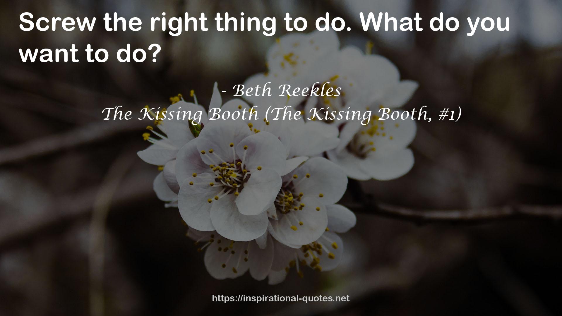 The Kissing Booth (The Kissing Booth, #1) QUOTES