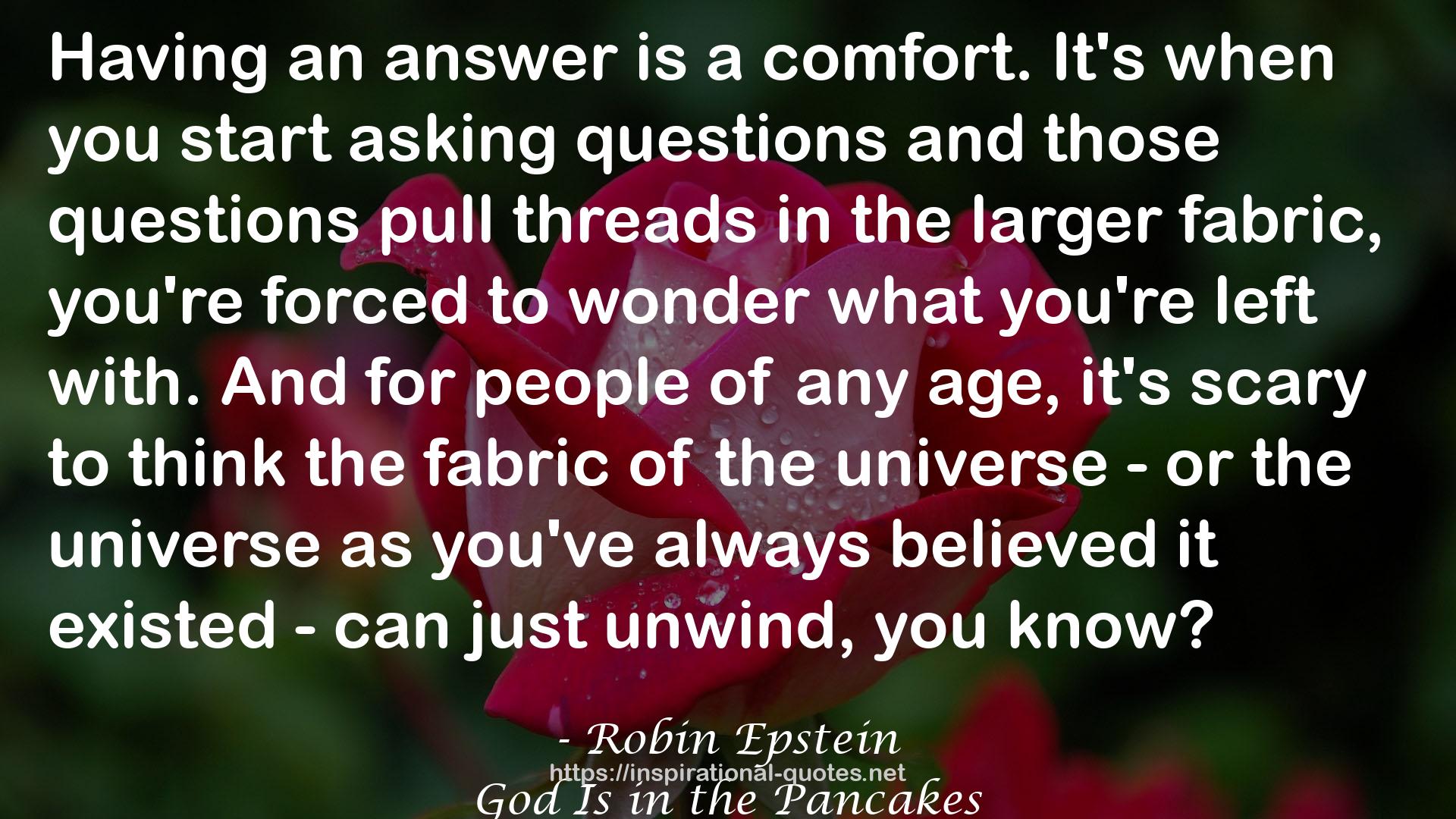 Robin Epstein QUOTES