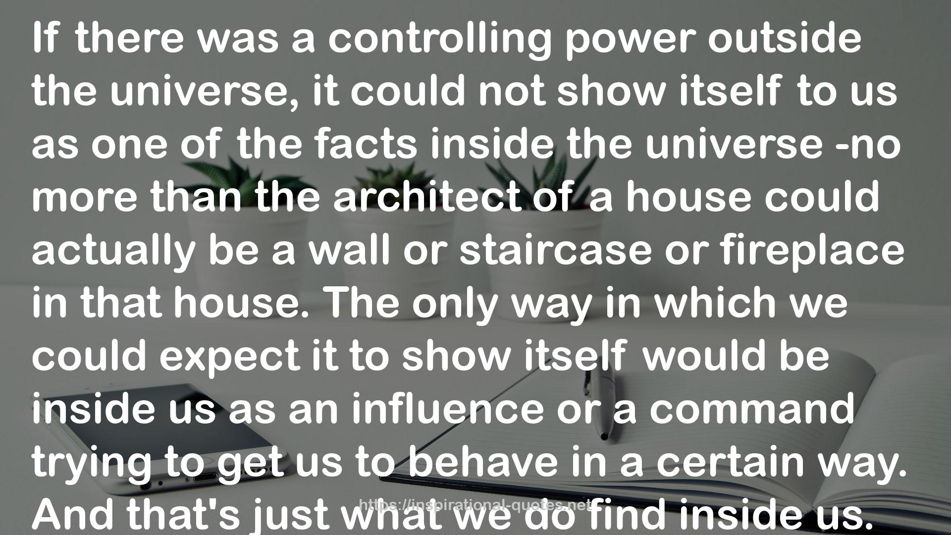 the architect  QUOTES