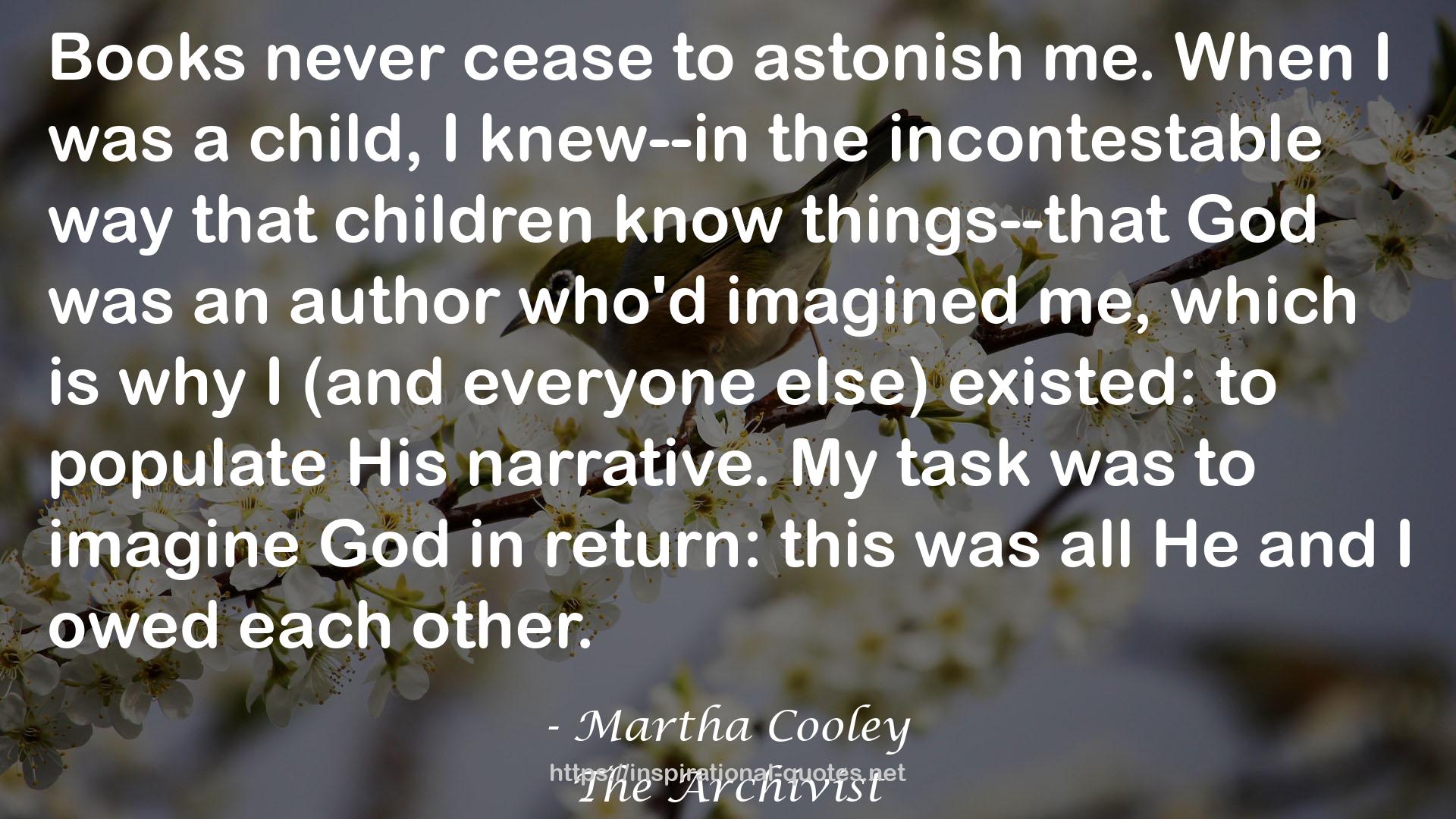 Martha Cooley QUOTES