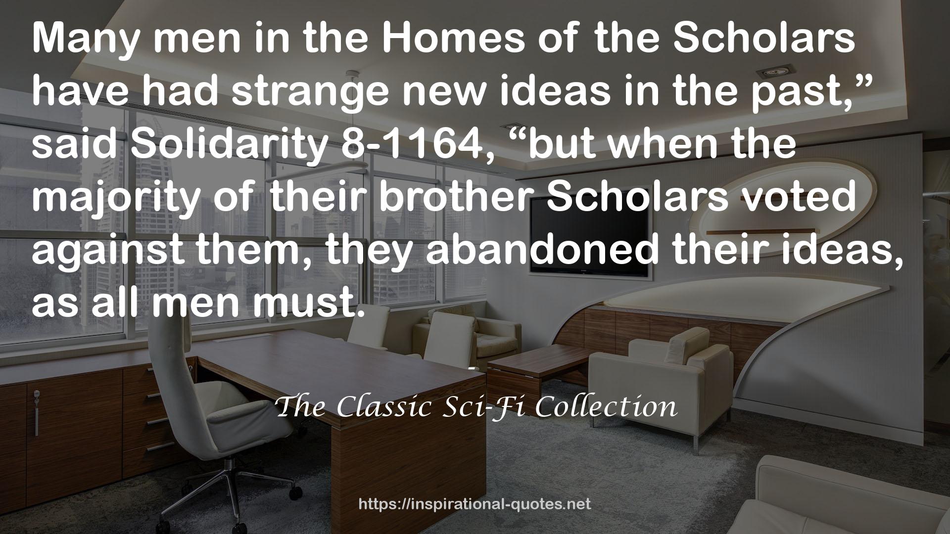 The Classic Sci-Fi Collection QUOTES