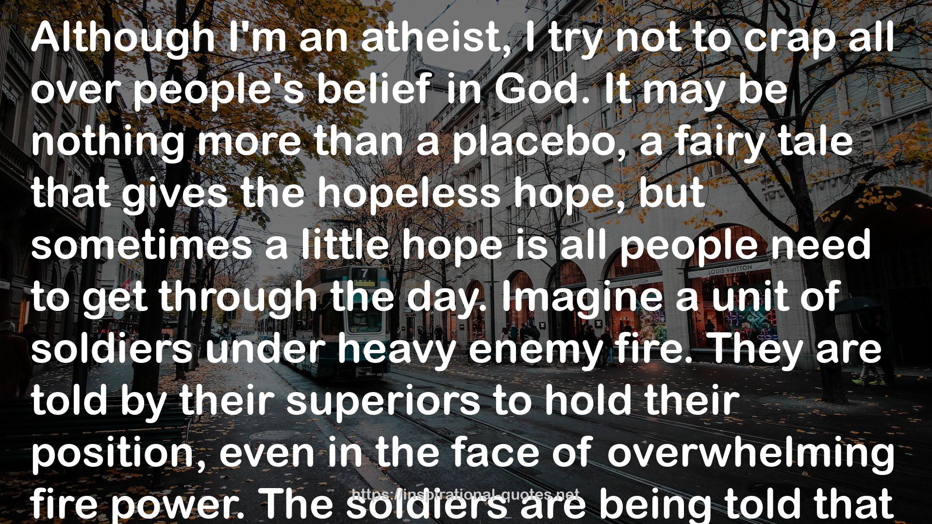 The soldiers  QUOTES