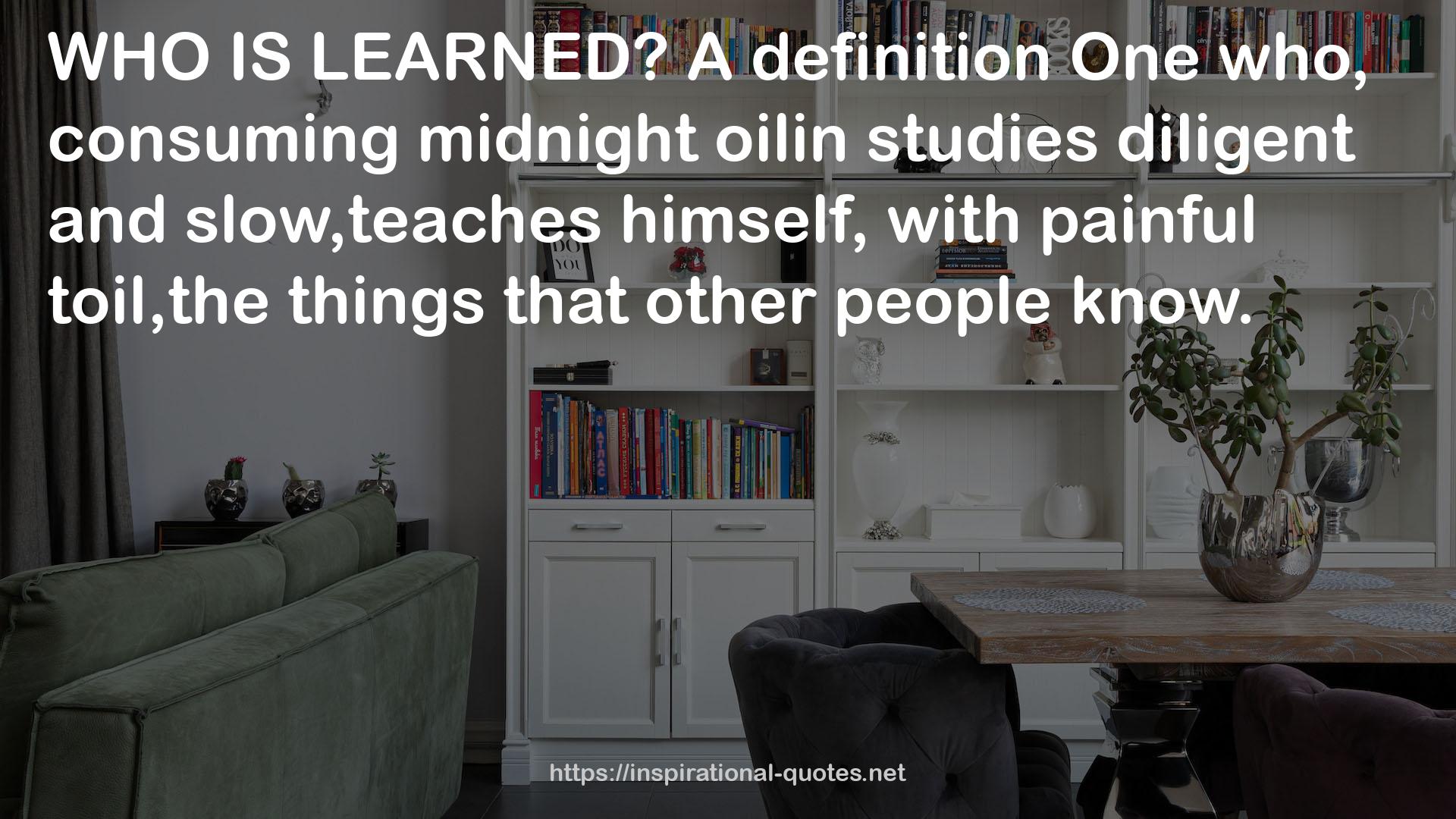 midnight oilin studies  QUOTES