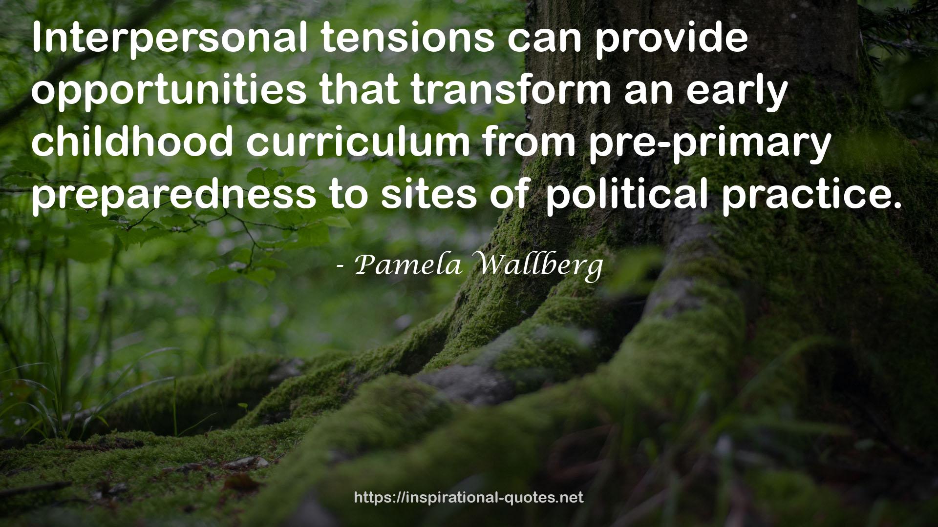 Pamela Wallberg QUOTES