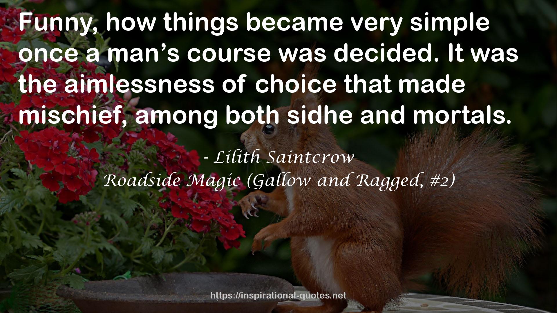 Roadside Magic (Gallow and Ragged, #2) QUOTES