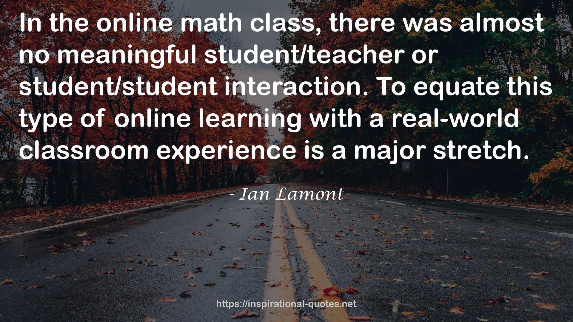 online learning  QUOTES