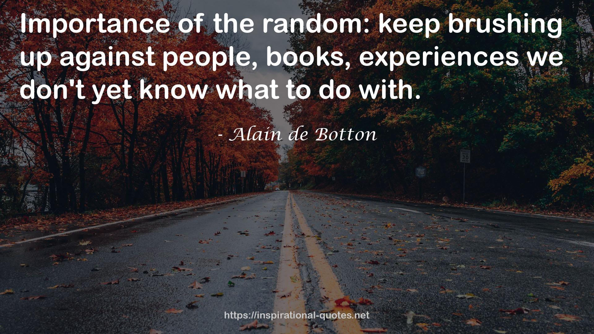 Alain de Botton QUOTES