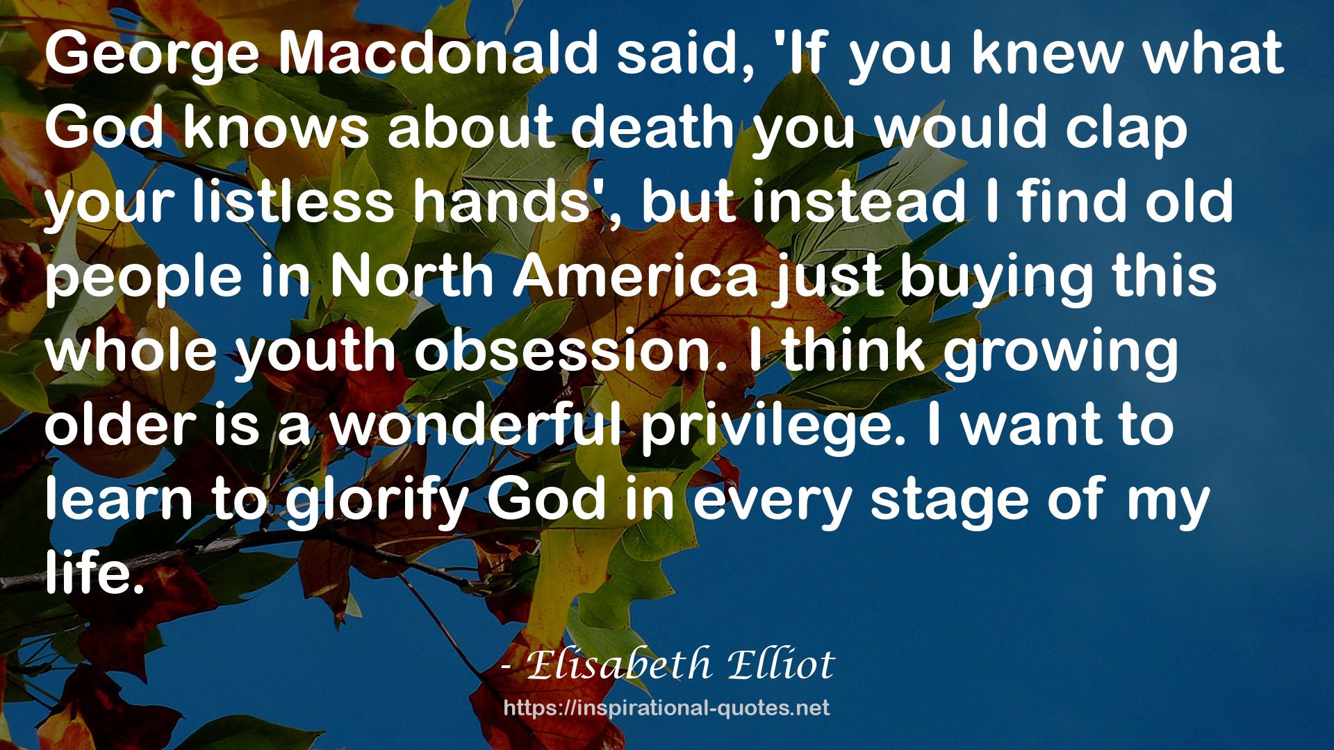 Macdonald  QUOTES