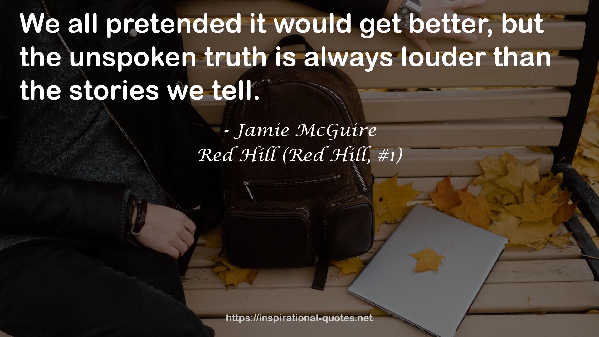 Red Hill (Red Hill, #1) QUOTES