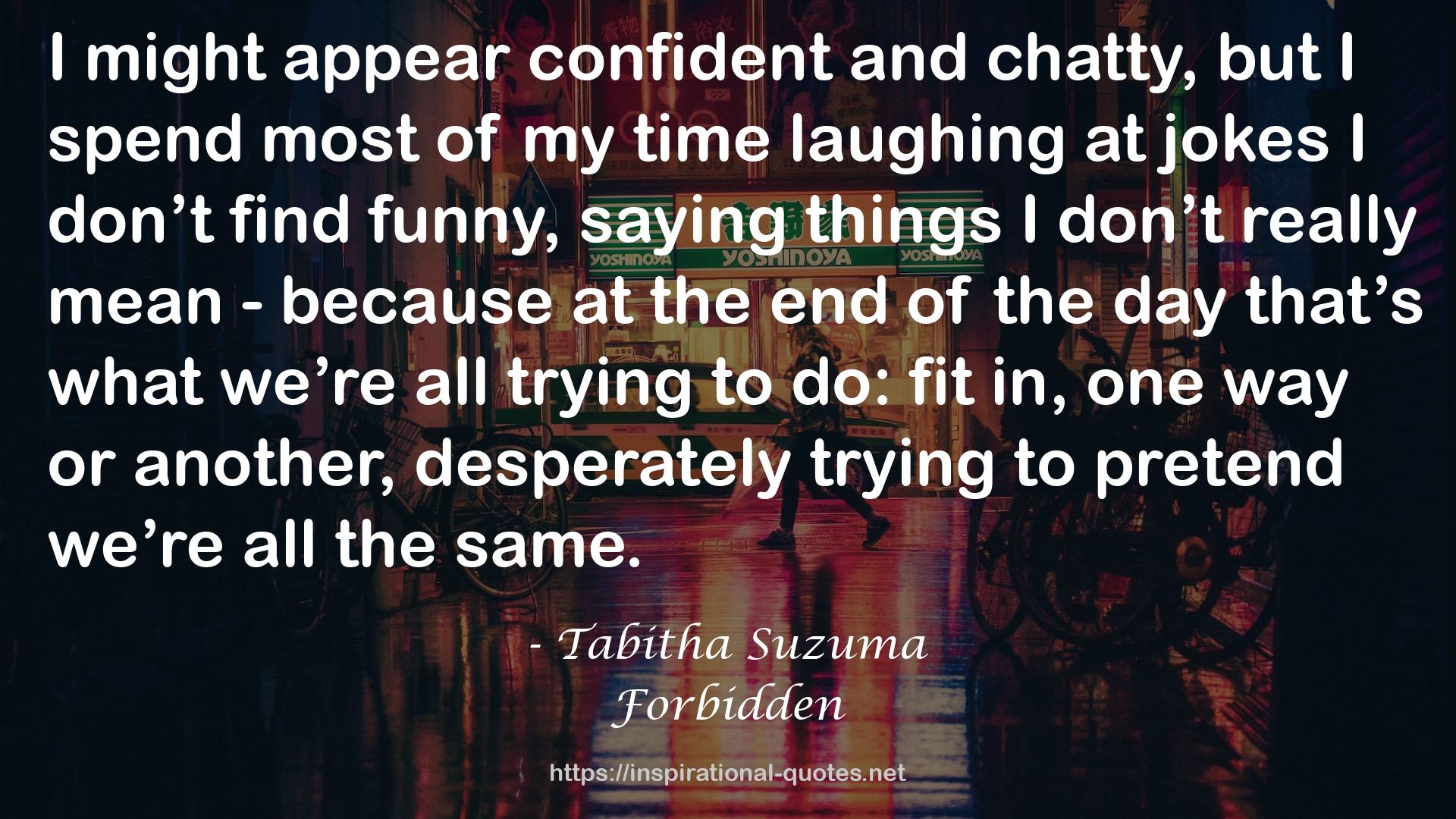 Tabitha Suzuma QUOTES