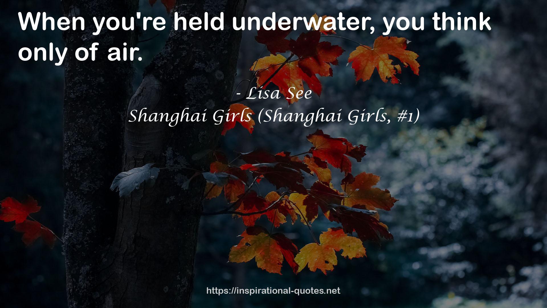 Shanghai Girls (Shanghai Girls, #1) QUOTES