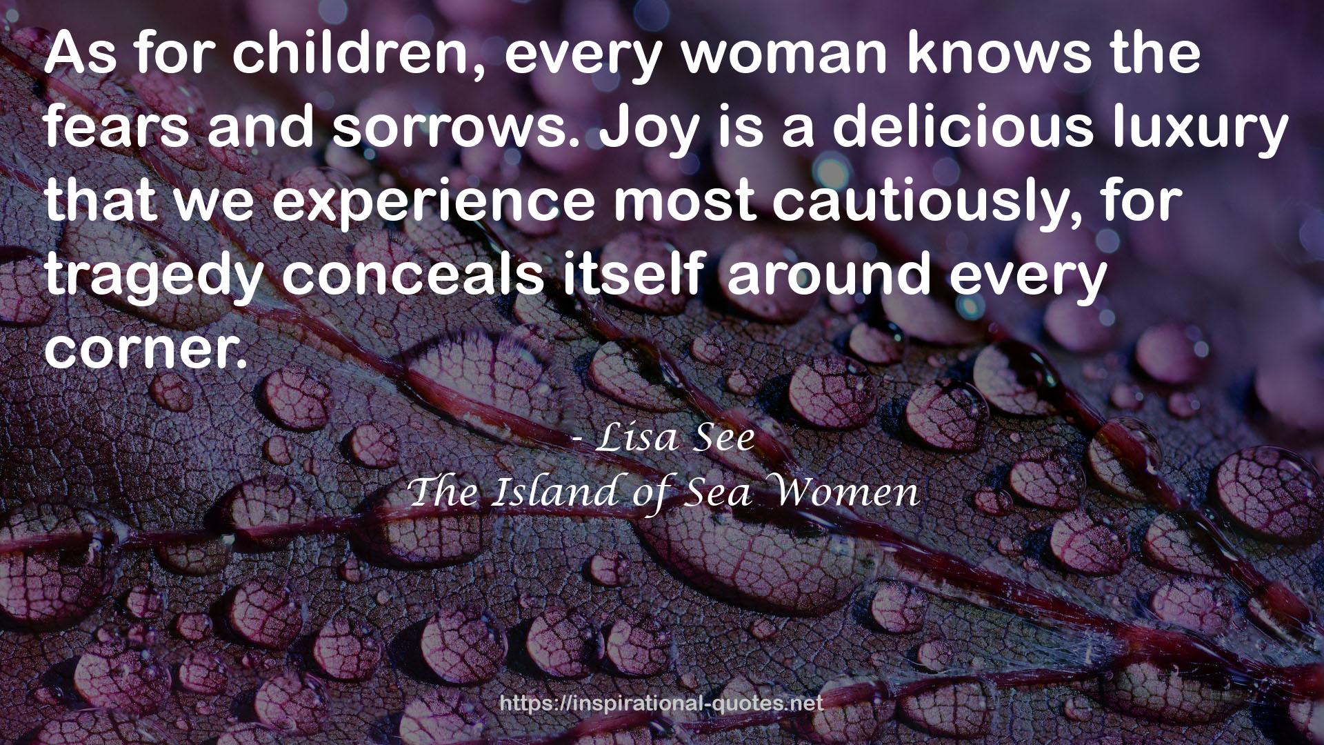 The Island of Sea Women QUOTES