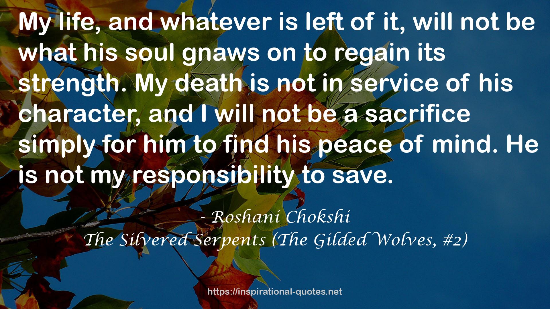 The Silvered Serpents (The Gilded Wolves, #2) QUOTES
