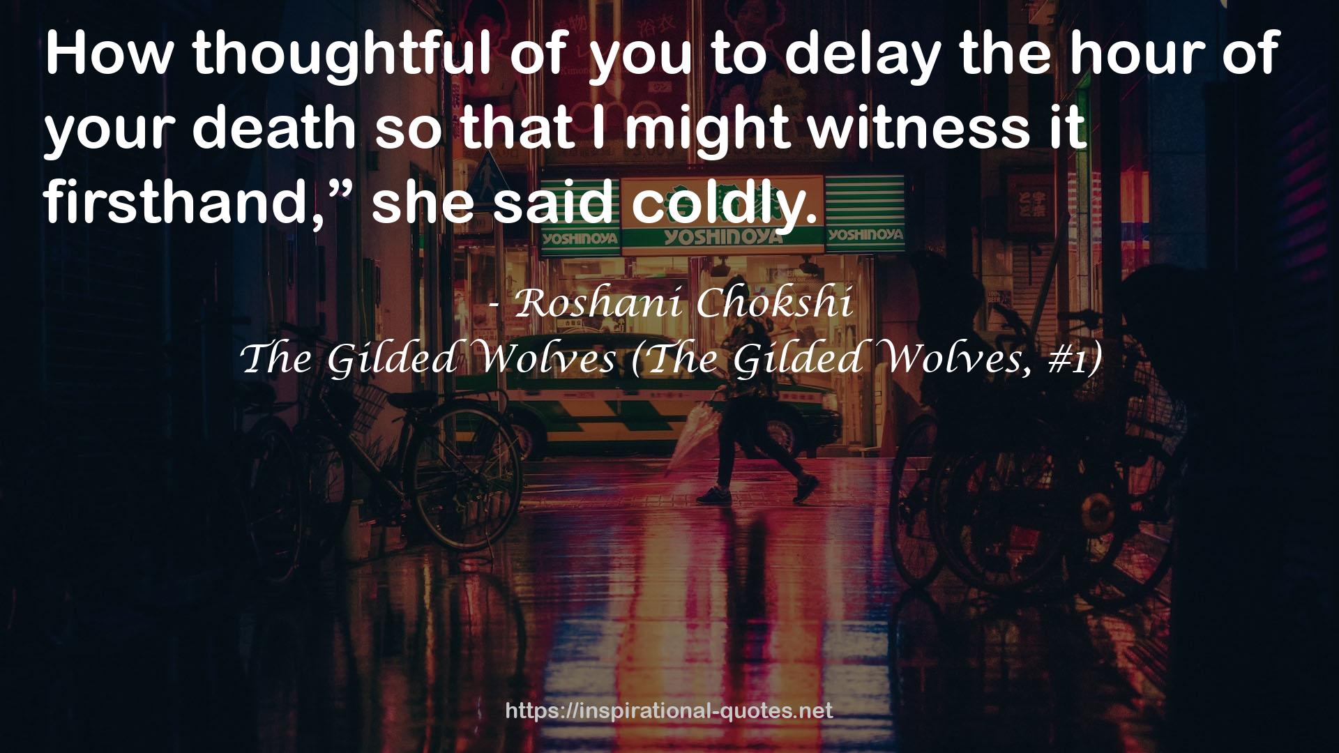 The Gilded Wolves (The Gilded Wolves, #1) QUOTES