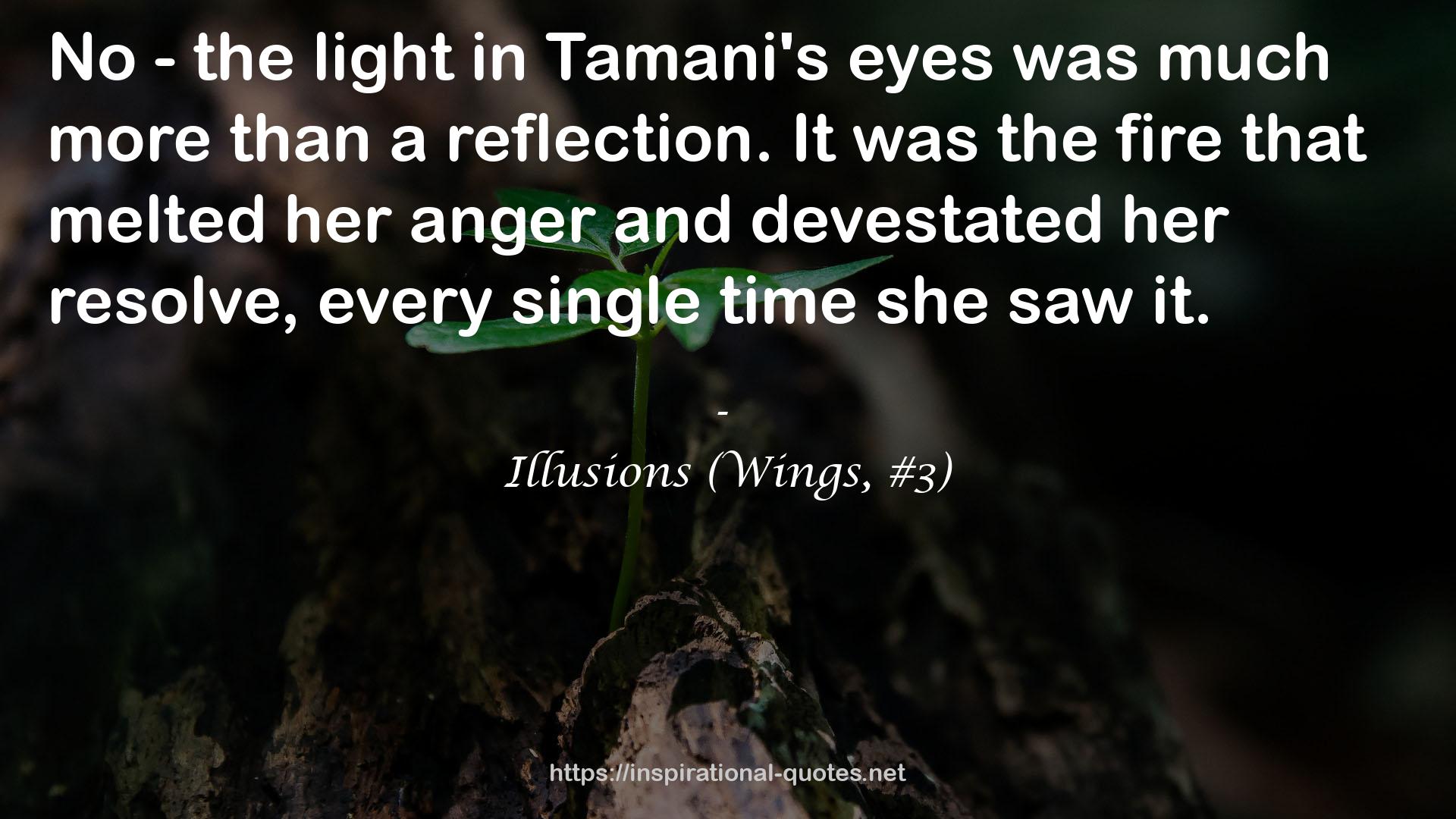 Tamani's eyes  QUOTES