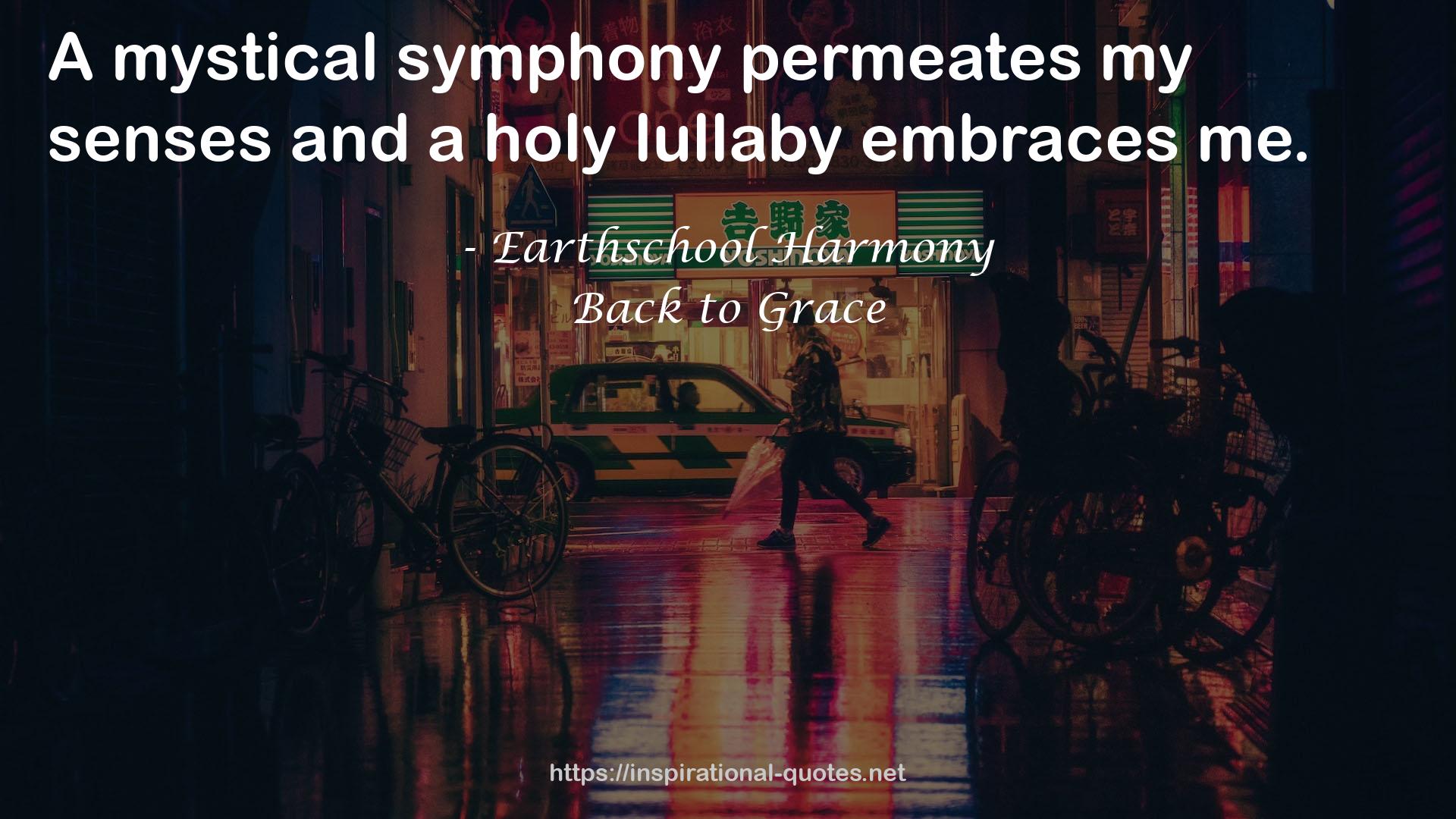 a holy lullaby  QUOTES