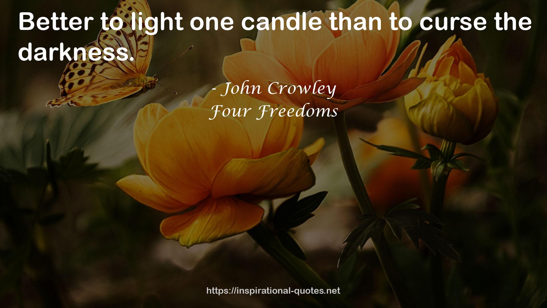 Four Freedoms QUOTES