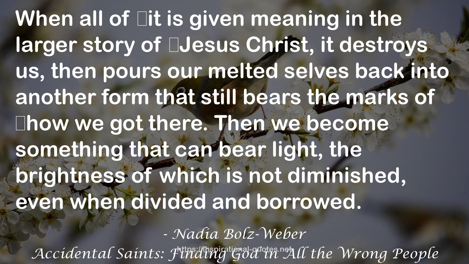 Nadia Bolz-Weber QUOTES