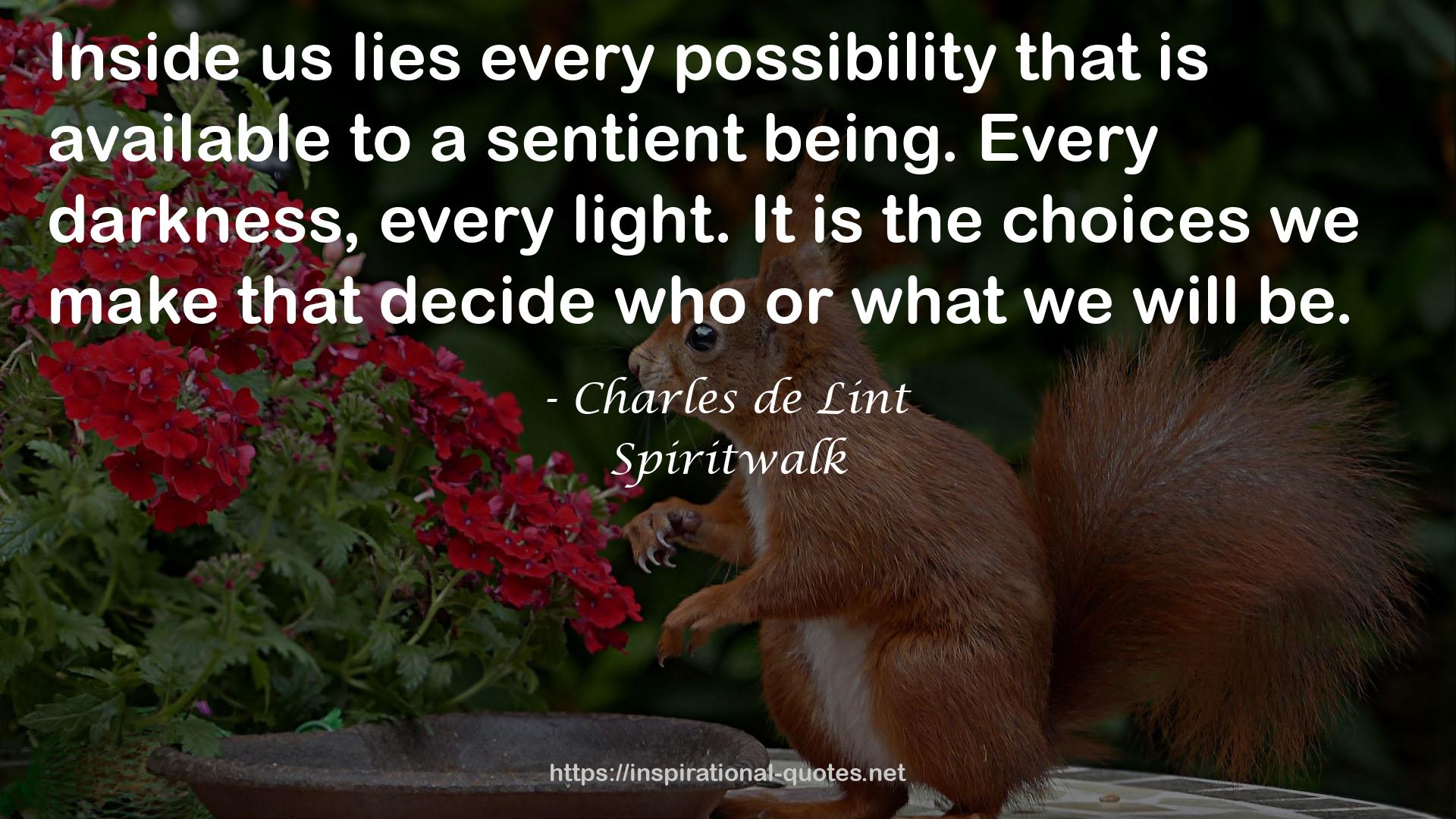 Charles de Lint QUOTES