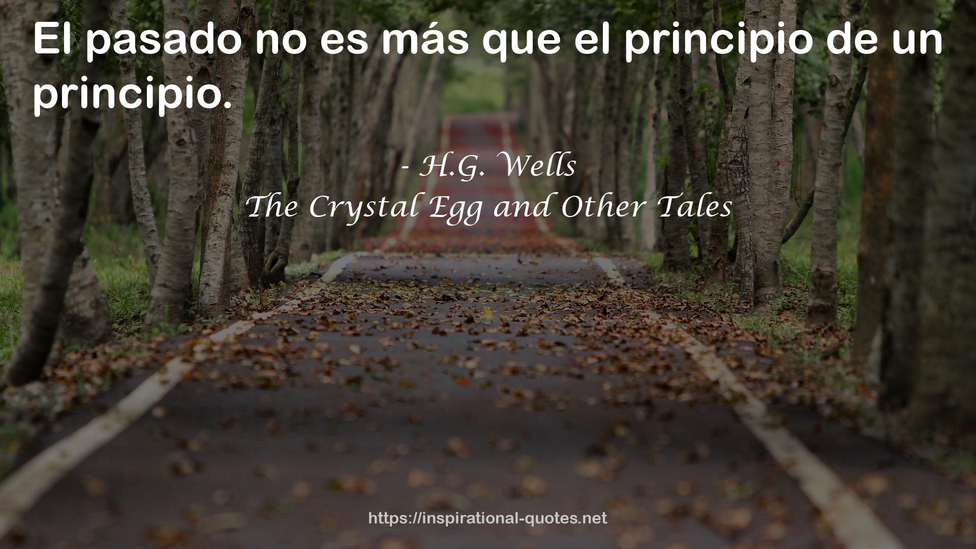 The Crystal Egg and Other Tales QUOTES