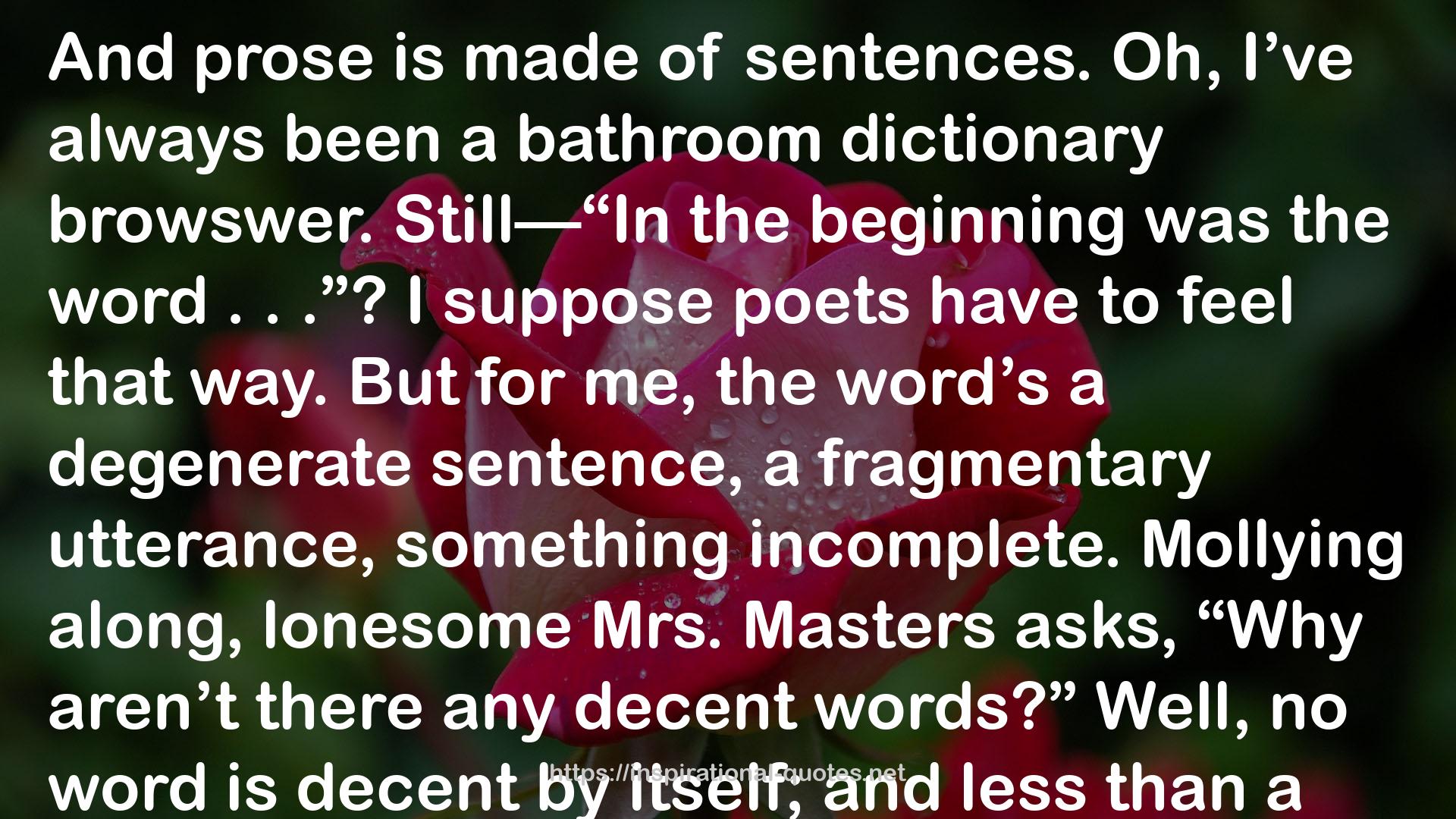 Silent Interviews: On Language, Race, Sex, Science Fiction, and Some Comics--A Collection of Written Interviews QUOTES