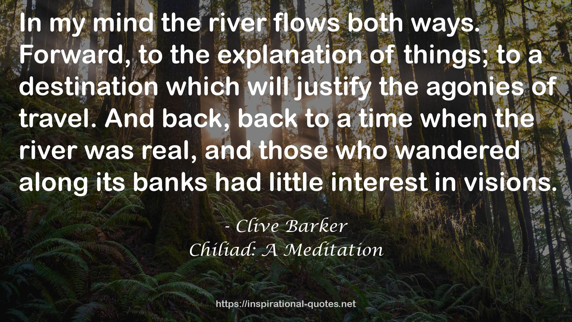 Chiliad: A Meditation QUOTES