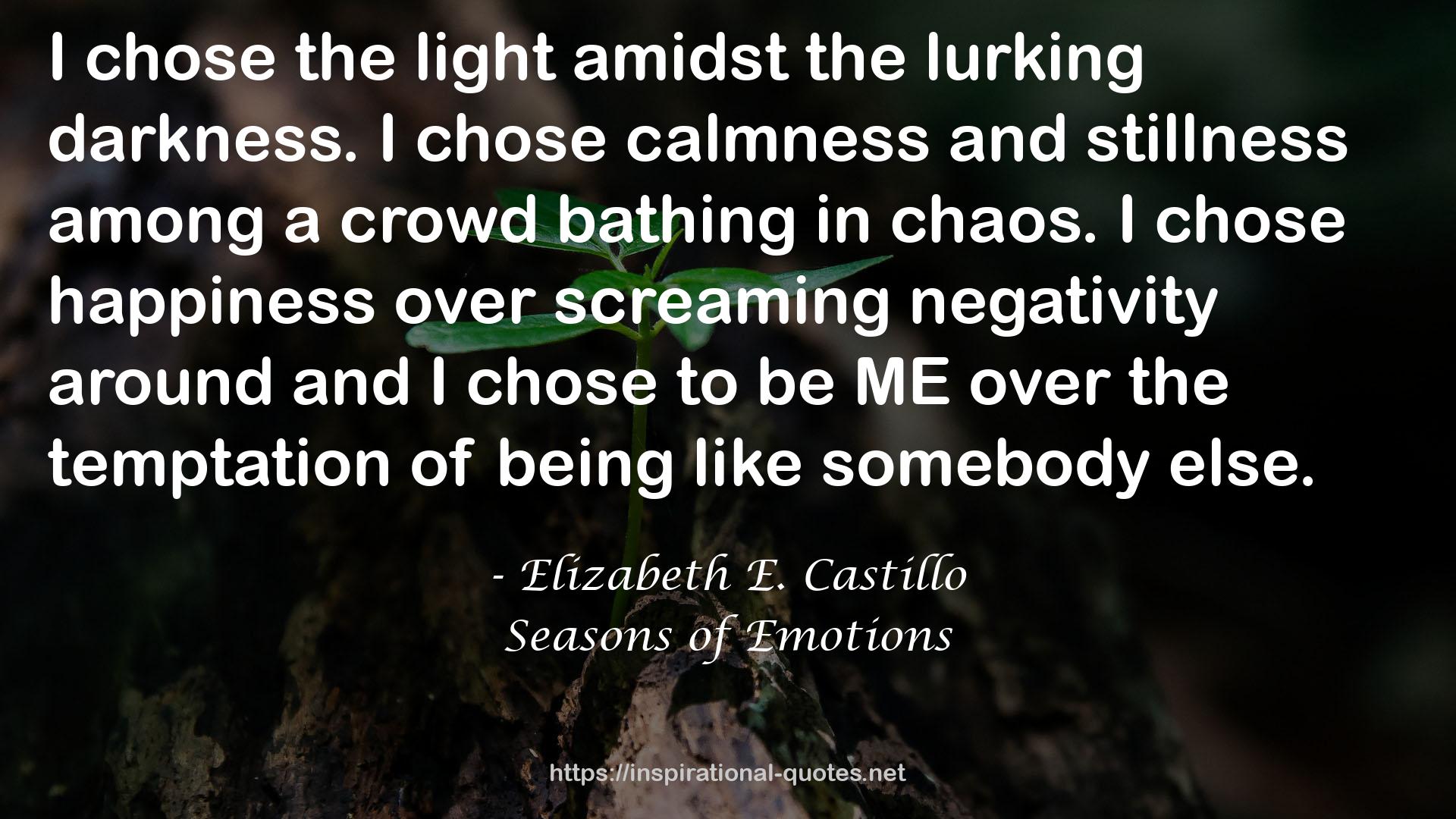 Seasons of Emotions QUOTES