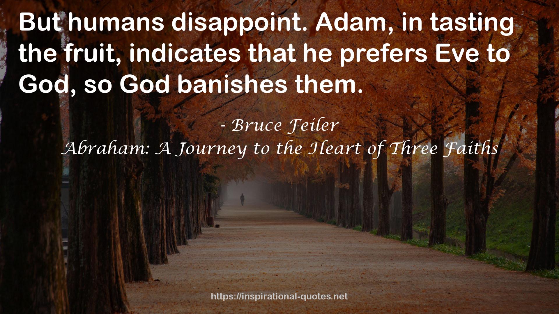 Abraham: A Journey to the Heart of Three Faiths QUOTES