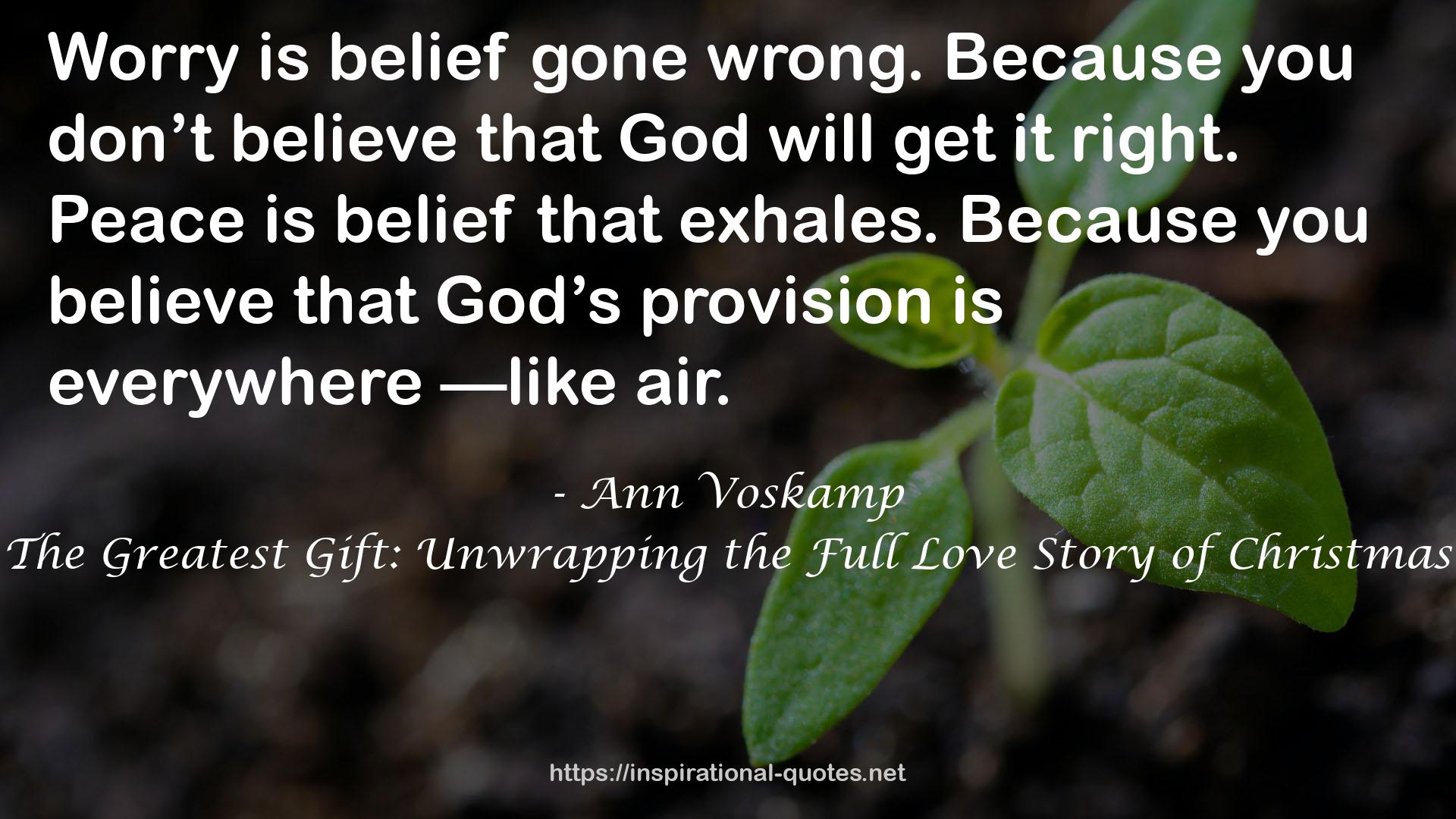 Ann Voskamp QUOTES