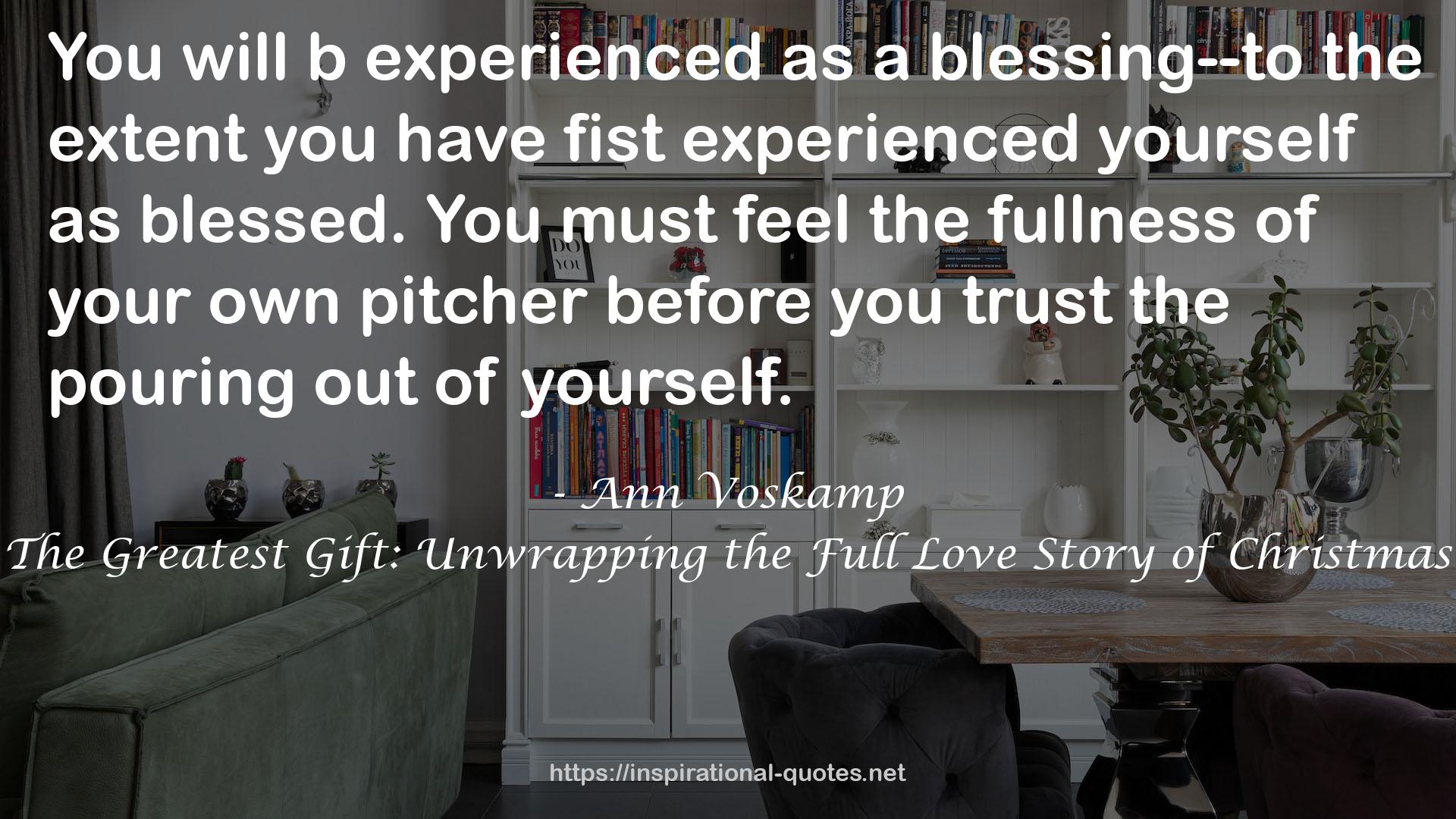 Ann Voskamp QUOTES