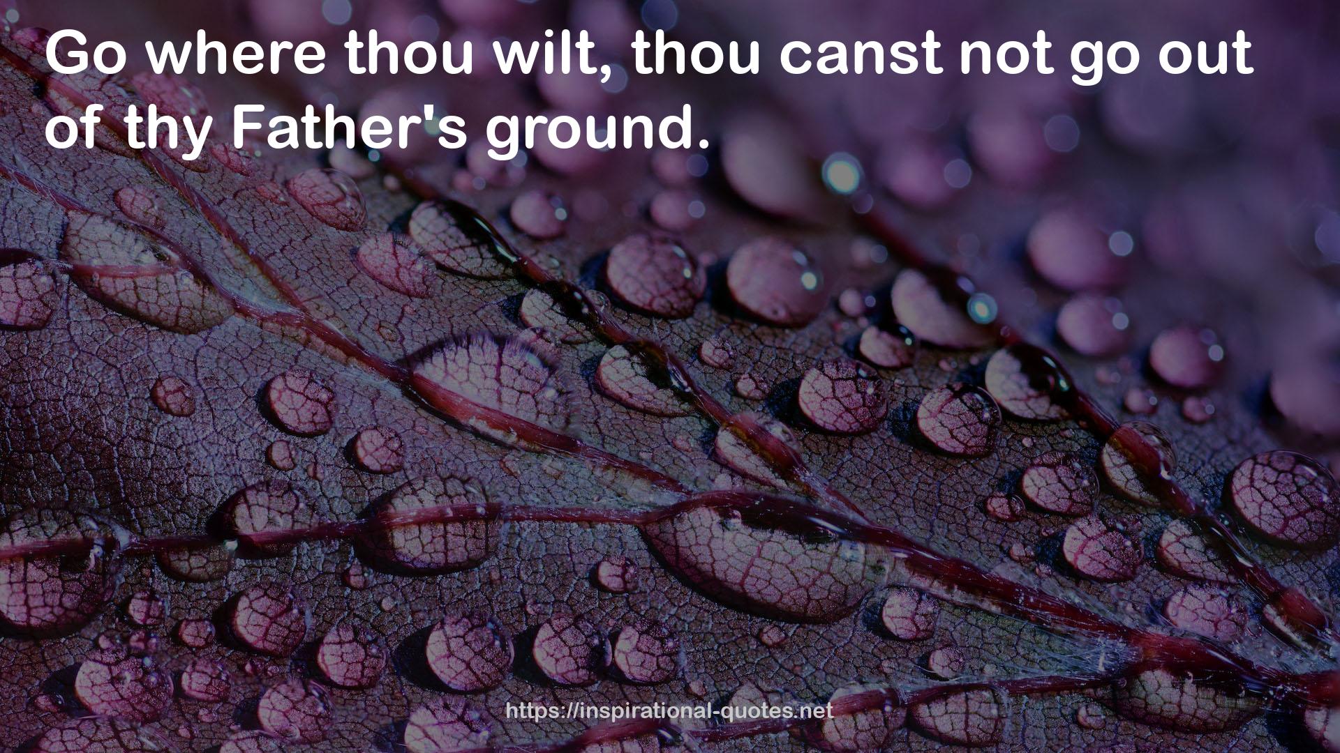 thou canst  QUOTES