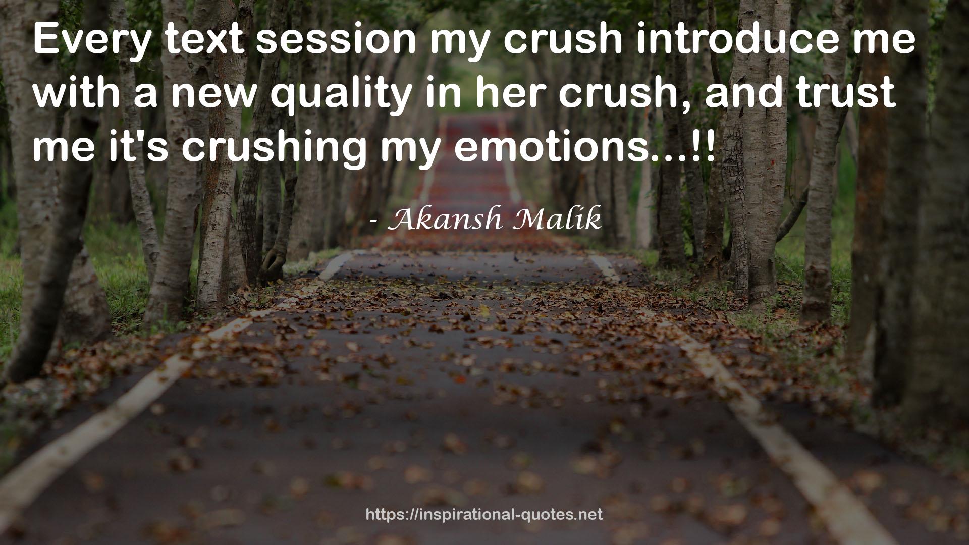 crush  QUOTES