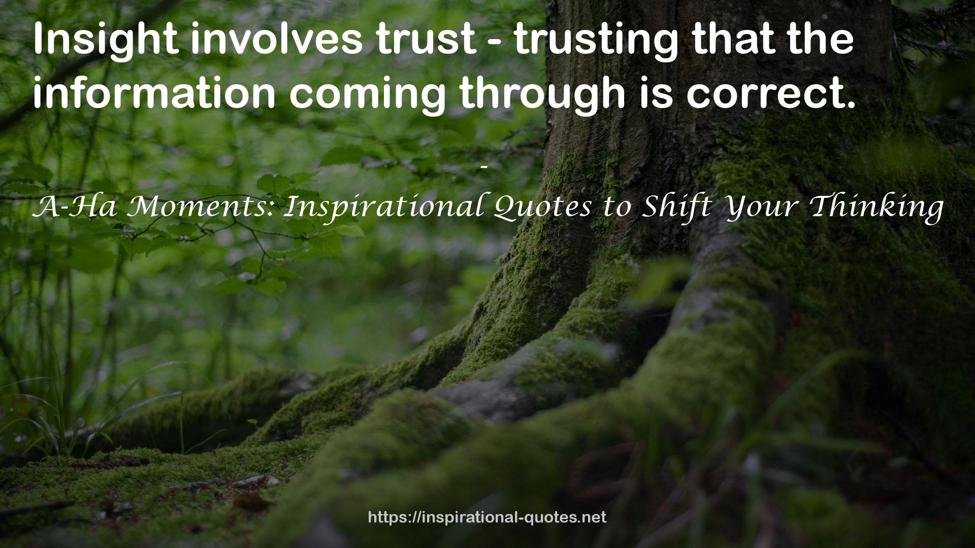 trust - trusting  QUOTES