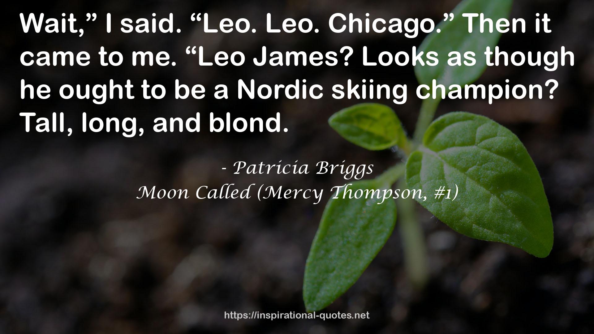 Moon Called (Mercy Thompson, #1) QUOTES