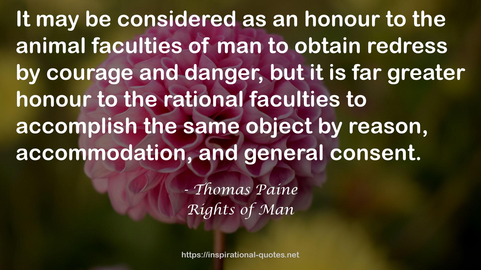 Rights of Man QUOTES