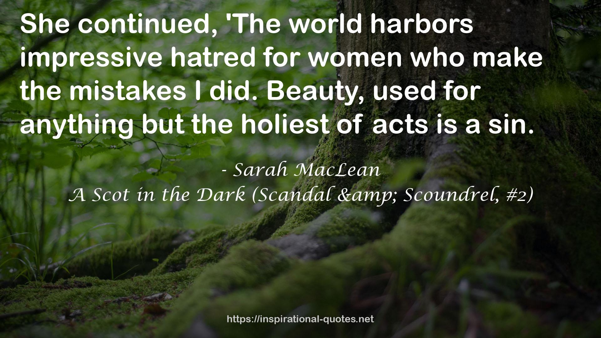 A Scot in the Dark (Scandal & Scoundrel, #2) QUOTES