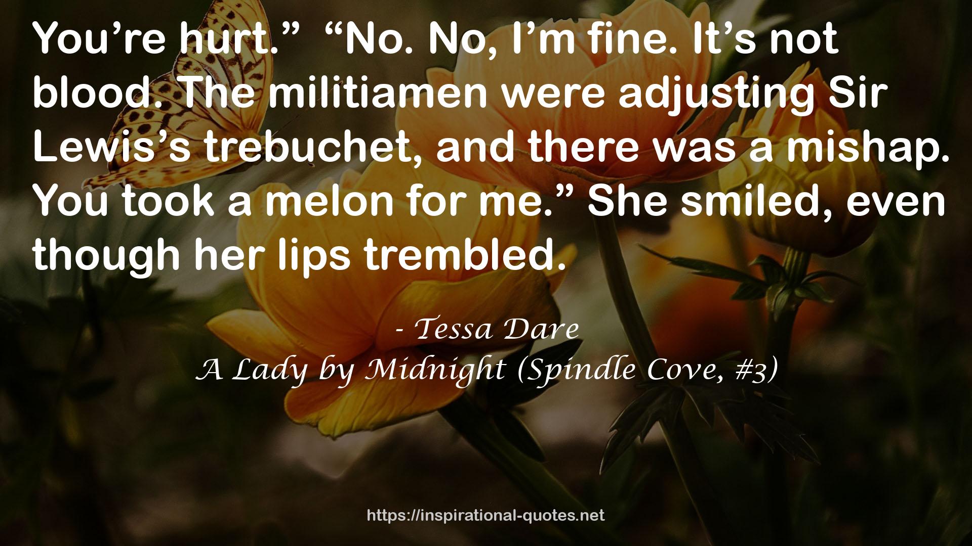 A Lady by Midnight (Spindle Cove, #3) QUOTES