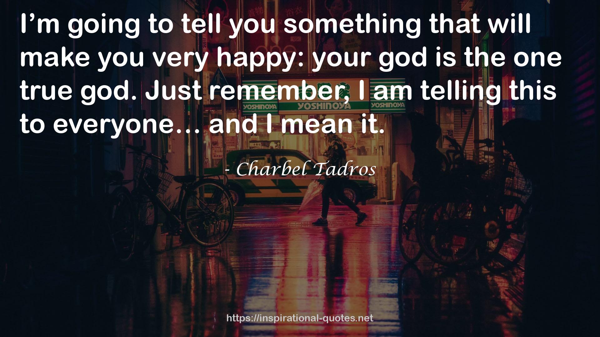 Charbel Tadros QUOTES